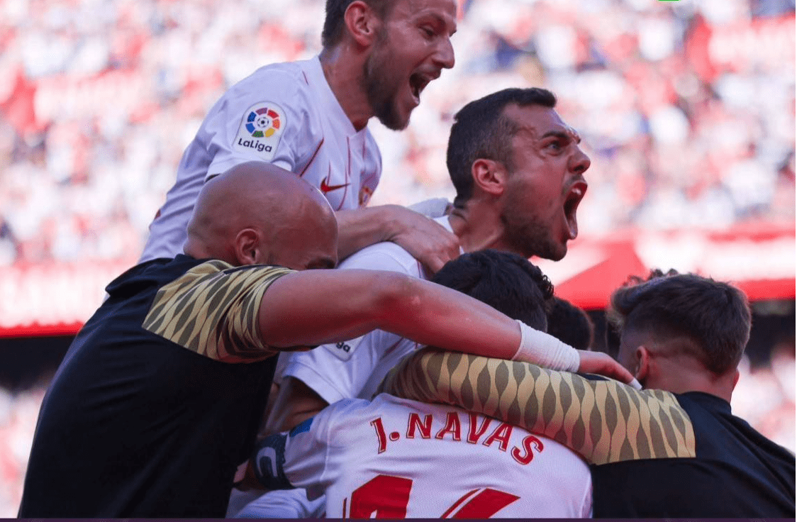 包含塞维利亚主场大捷，取得三分稳固积分榜位置的词条